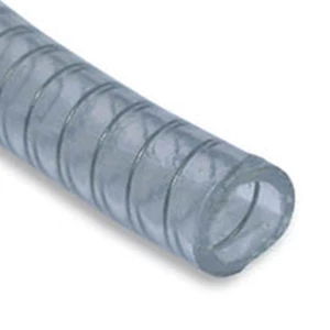 Force 4 Clear Steel Spiral PVC Hose 