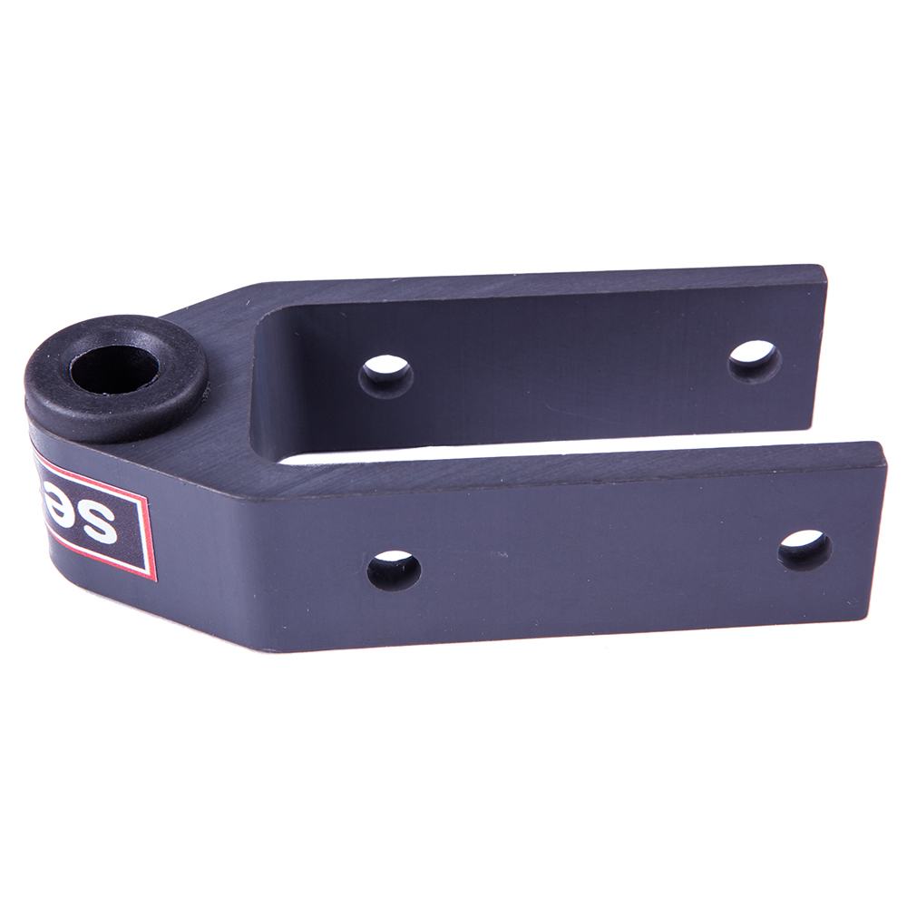 Top Rudder Gudgeons with Carbon Bush - 2-Hole 