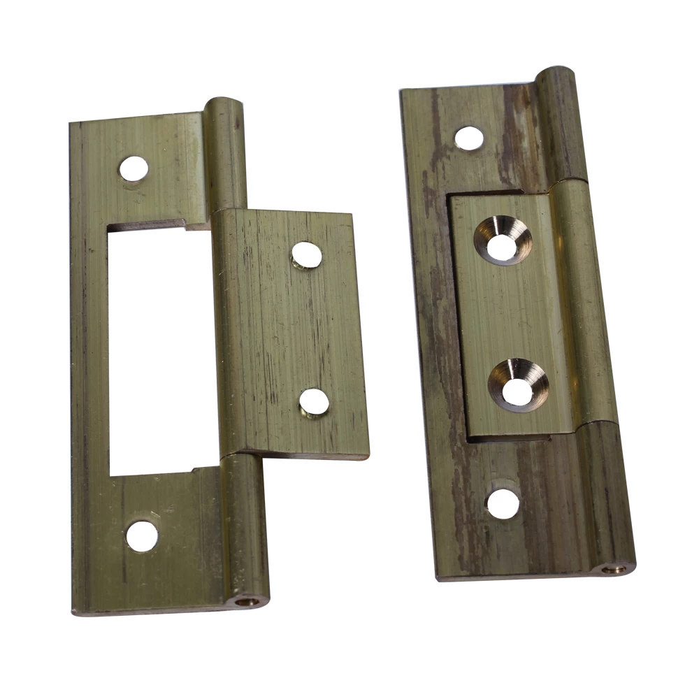 Force 4 Brass Flush Hinges