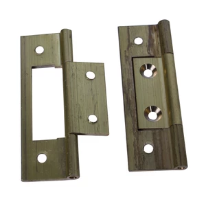 Force 4 Brass Flush Hinges