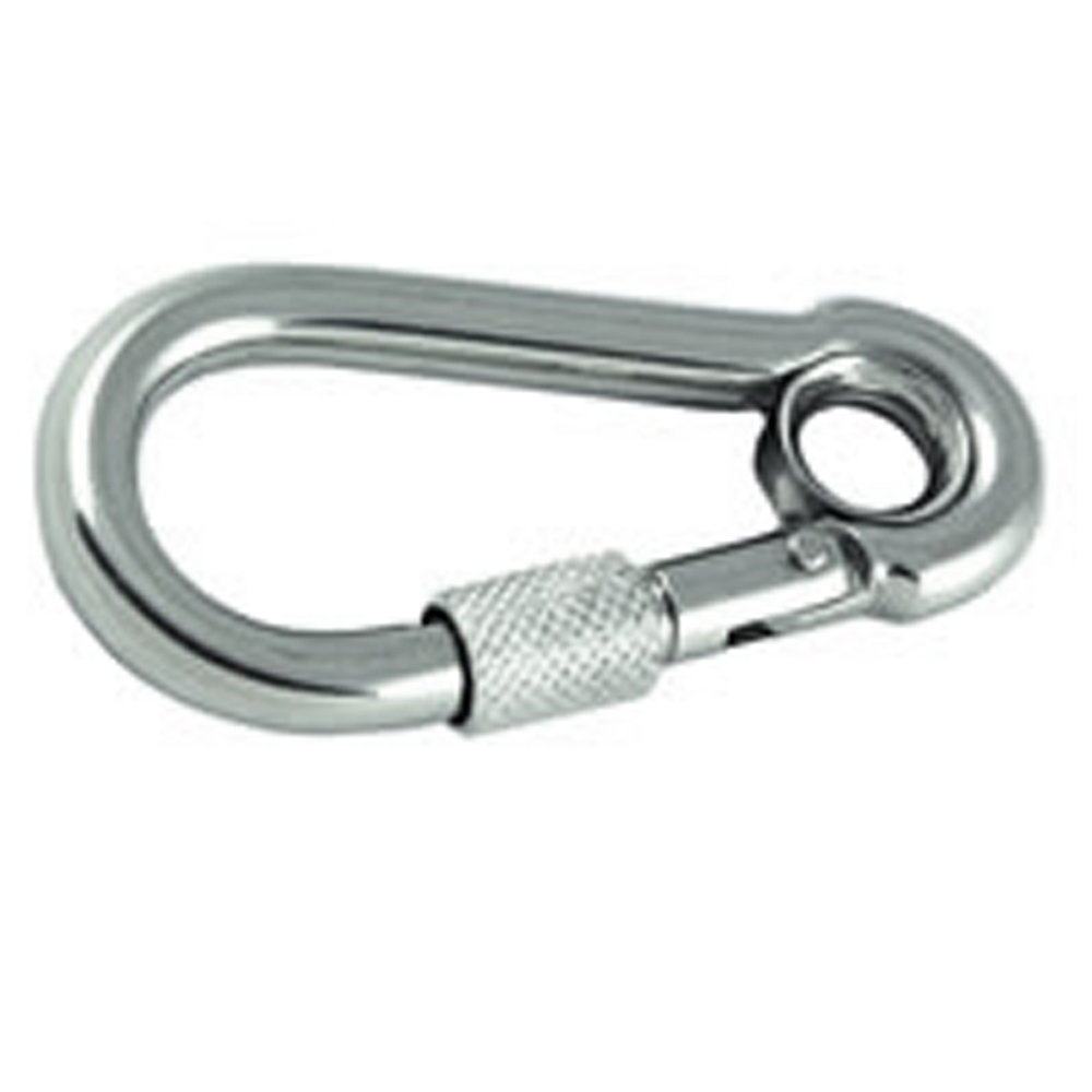 Carbine Hook With Eye And Screw Lock