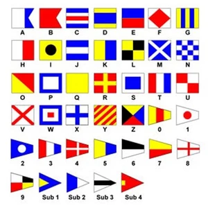 Force 4 Individual Signal Code Flags 