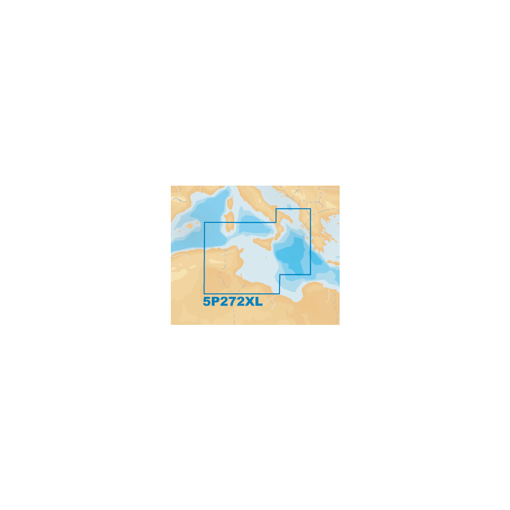 Platinum+ XL Chart • 5P272XL Central Mediterranean