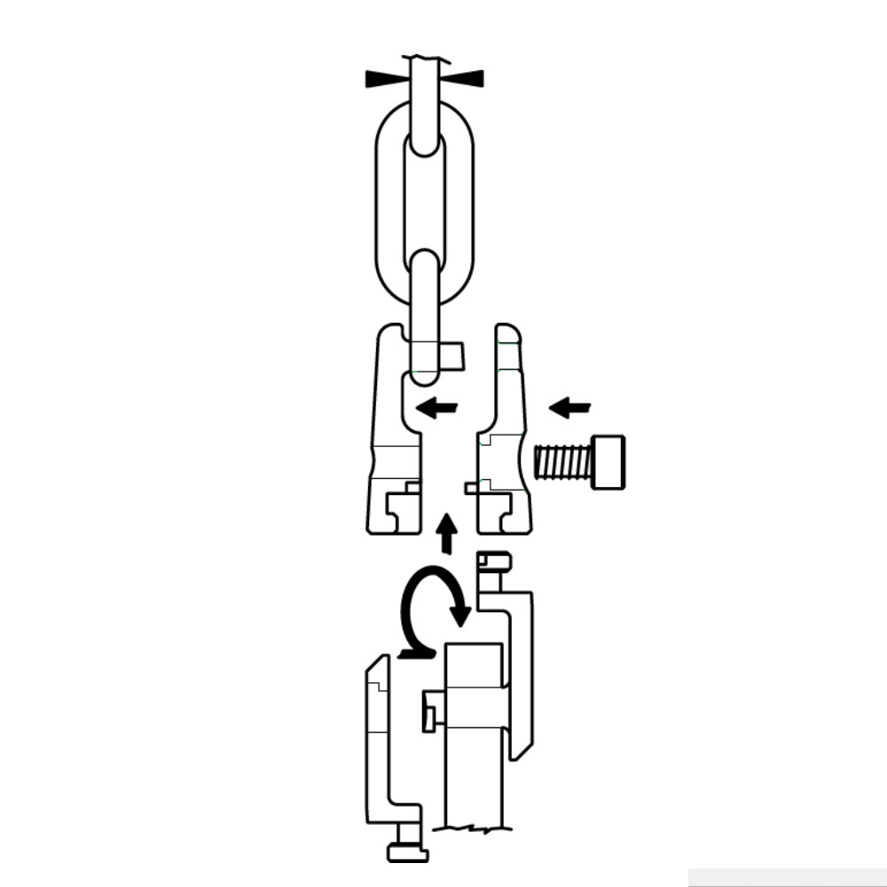 6-8mm SS Anchor Swivel