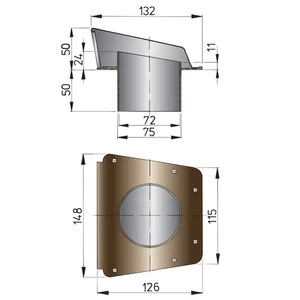 Vetus Scirocco Shell Ventilator 