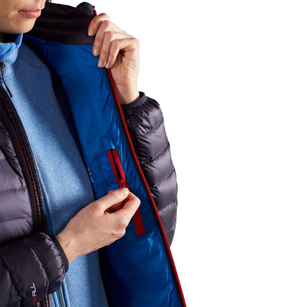 Womens Hydrophobe Down Jacket - Navy