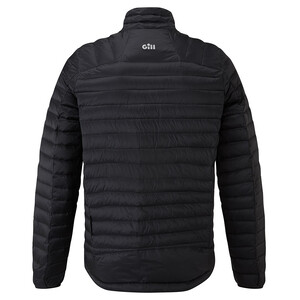 Men's Hydrophobe Down Jacket - Black-Orange