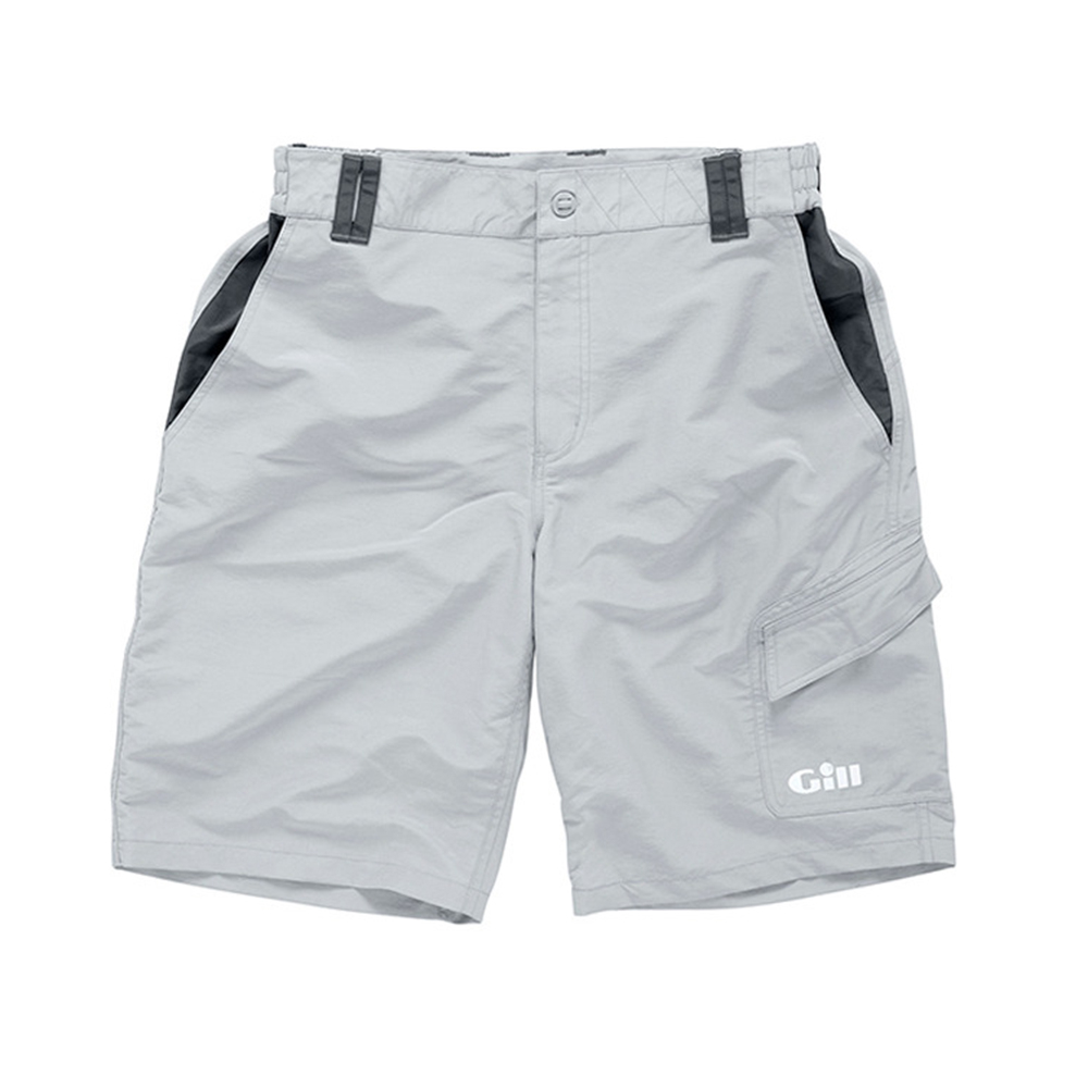 Gill Performance Sailing Short - Silver | Force 4 Chandlery