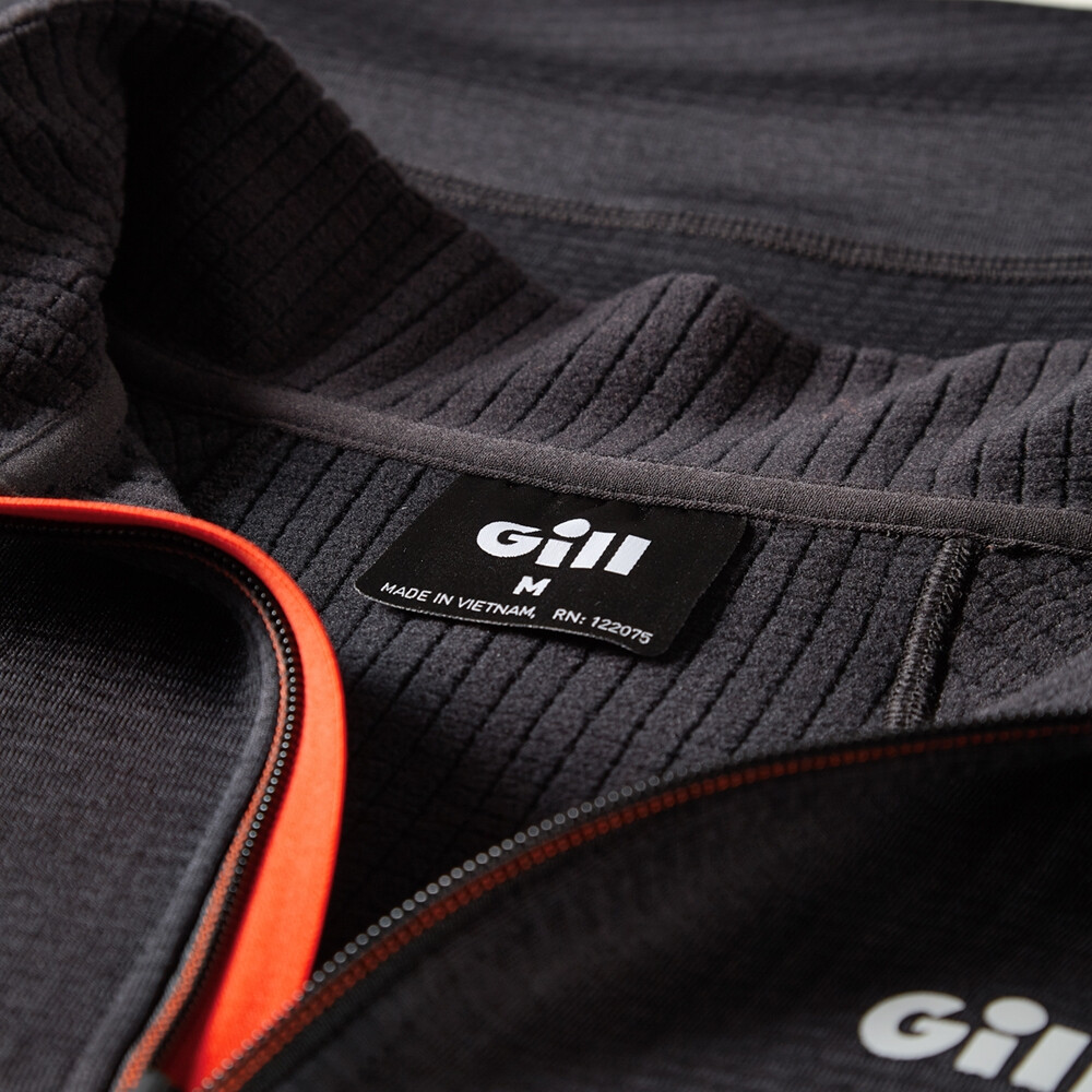 OS Thermal Zip Neck - Black