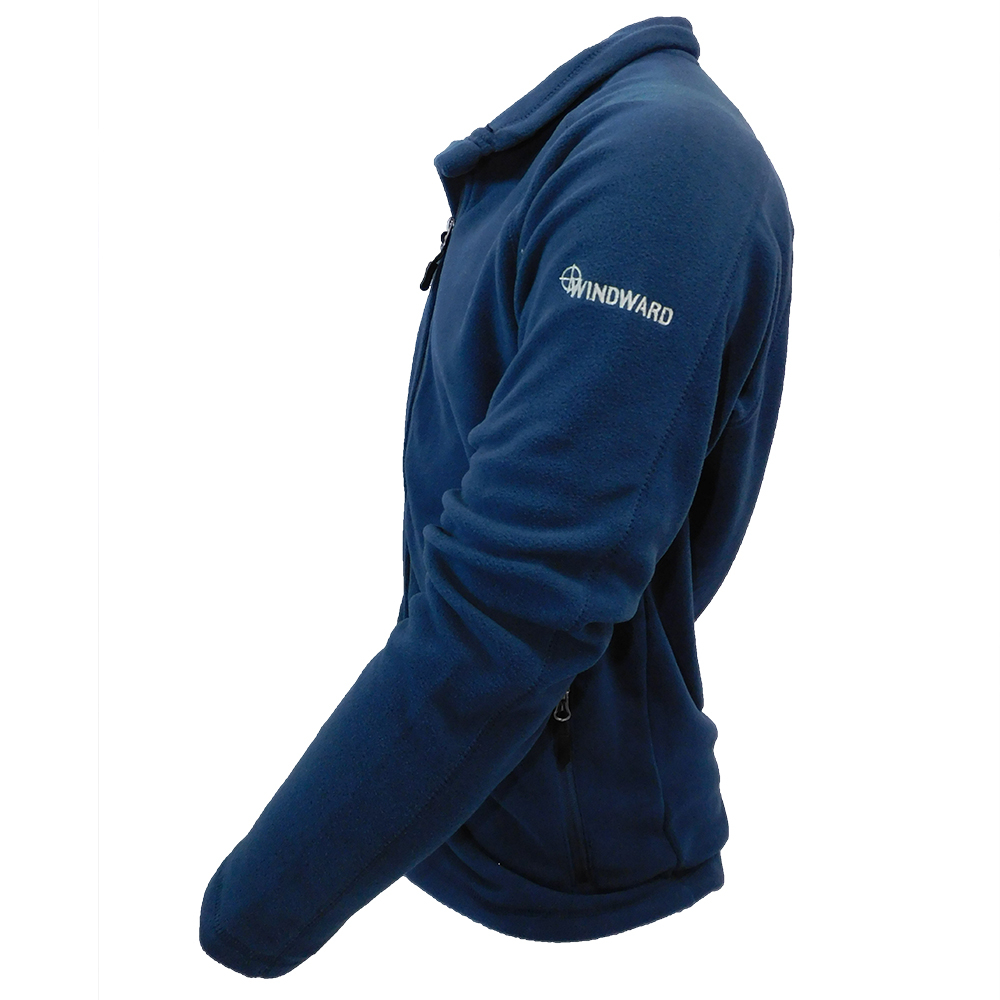Eddystone Full Zip Fleece - Navy