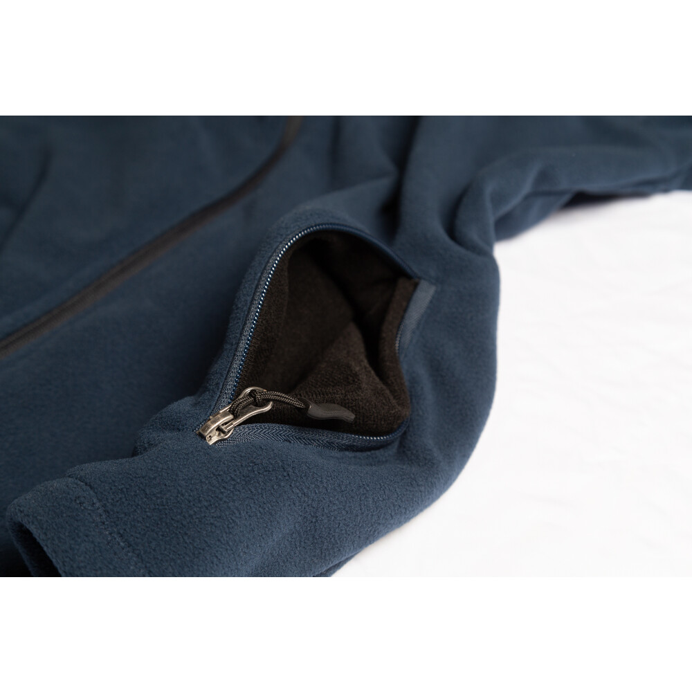 Eddystone Full Zip Fleece - Navy
