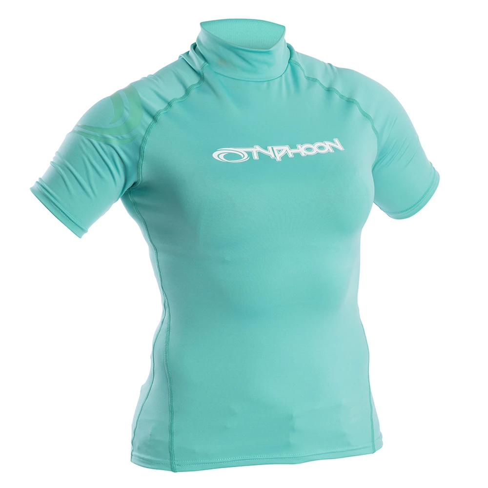 Typhoon Women's Short Sleeve Rash Vest - Green 