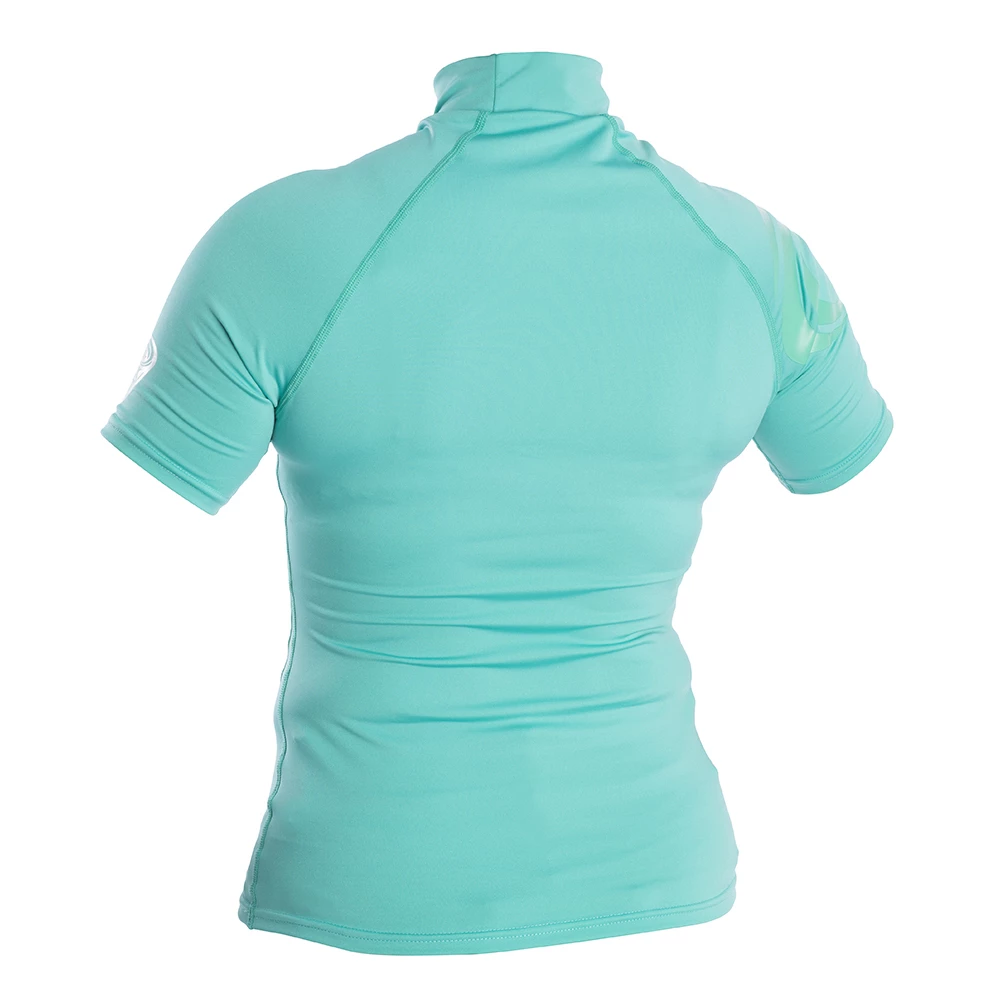 Women's Short Sleeve Rash Vest - Green