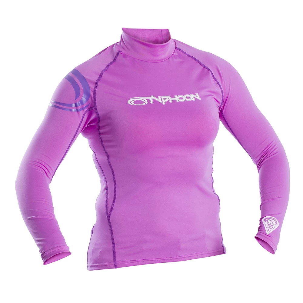 Typhoon Women's Long Sleeve Rash Vest - Pink