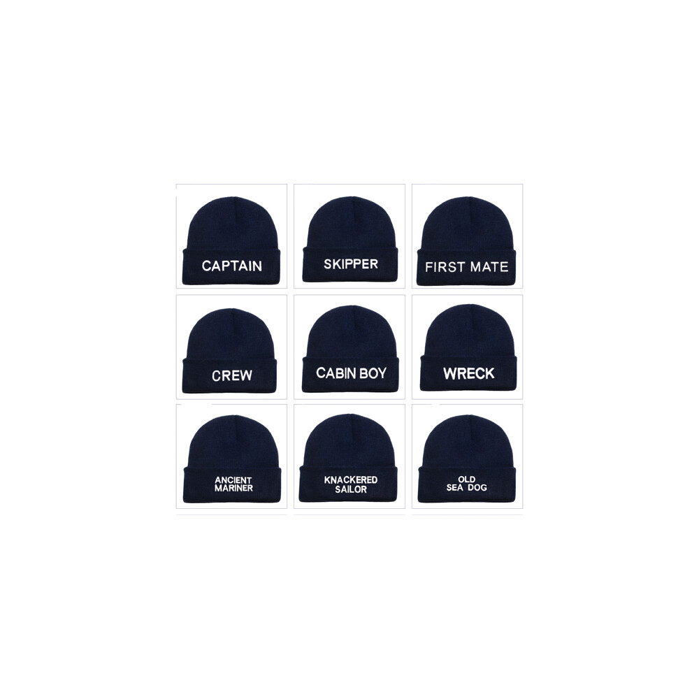 Embroidered Beanie Hat