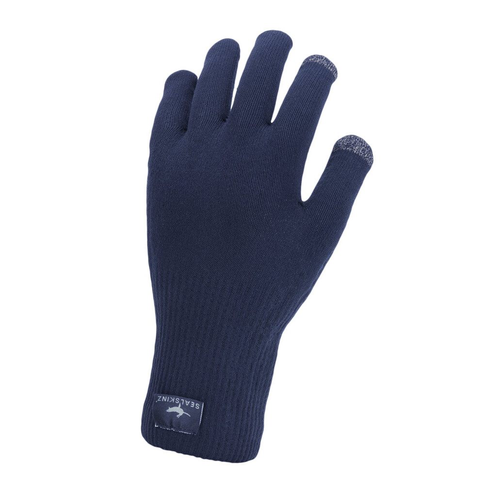 Waterproof All Weather Ultra Grip Knitted Glove - Navy