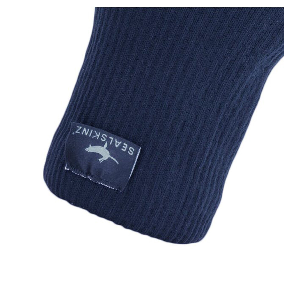 Waterproof All Weather Ultra Grip Knitted Glove - Navy