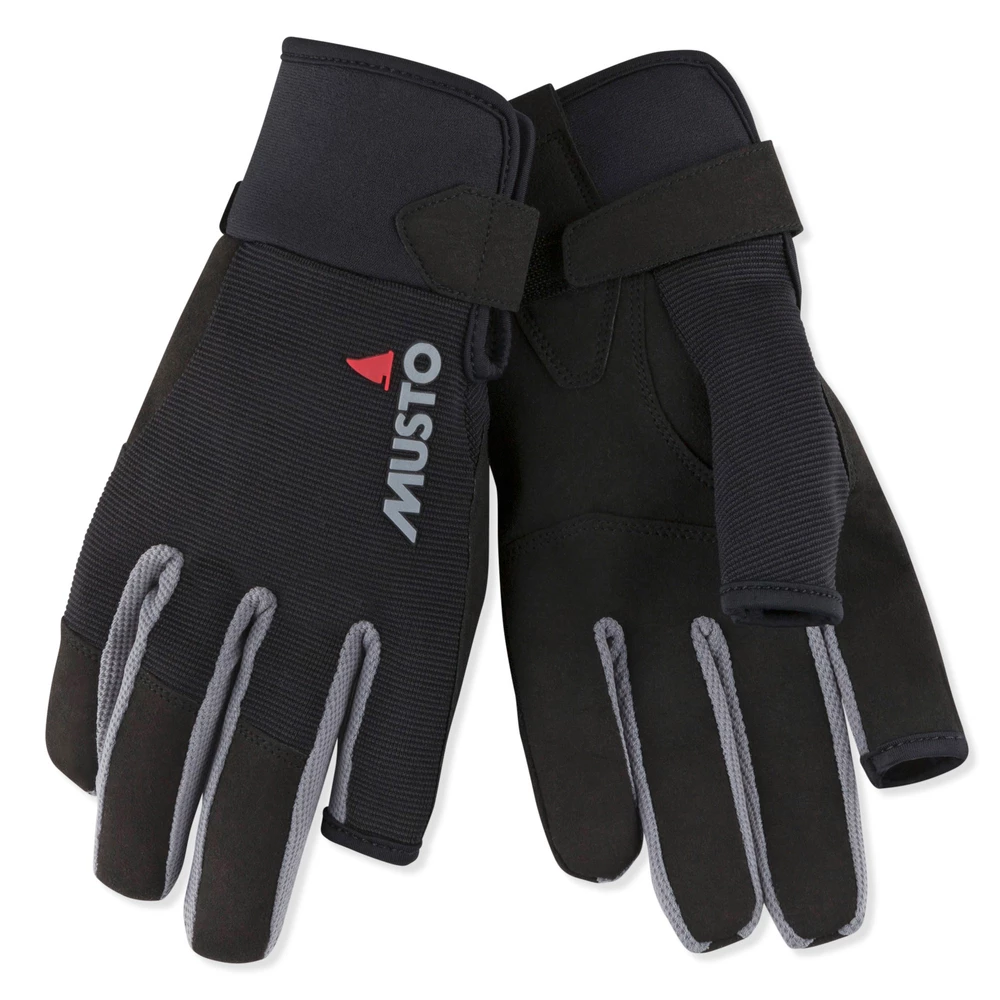 Musto Essential Long Finger Glove Black 