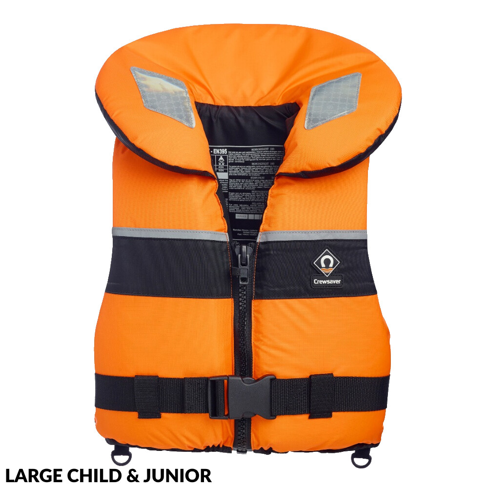 Spiral 100N Childs Lifejacket Orange
