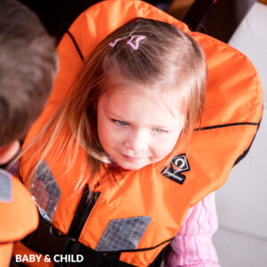 Spiral 100N Childs Lifejacket Orange