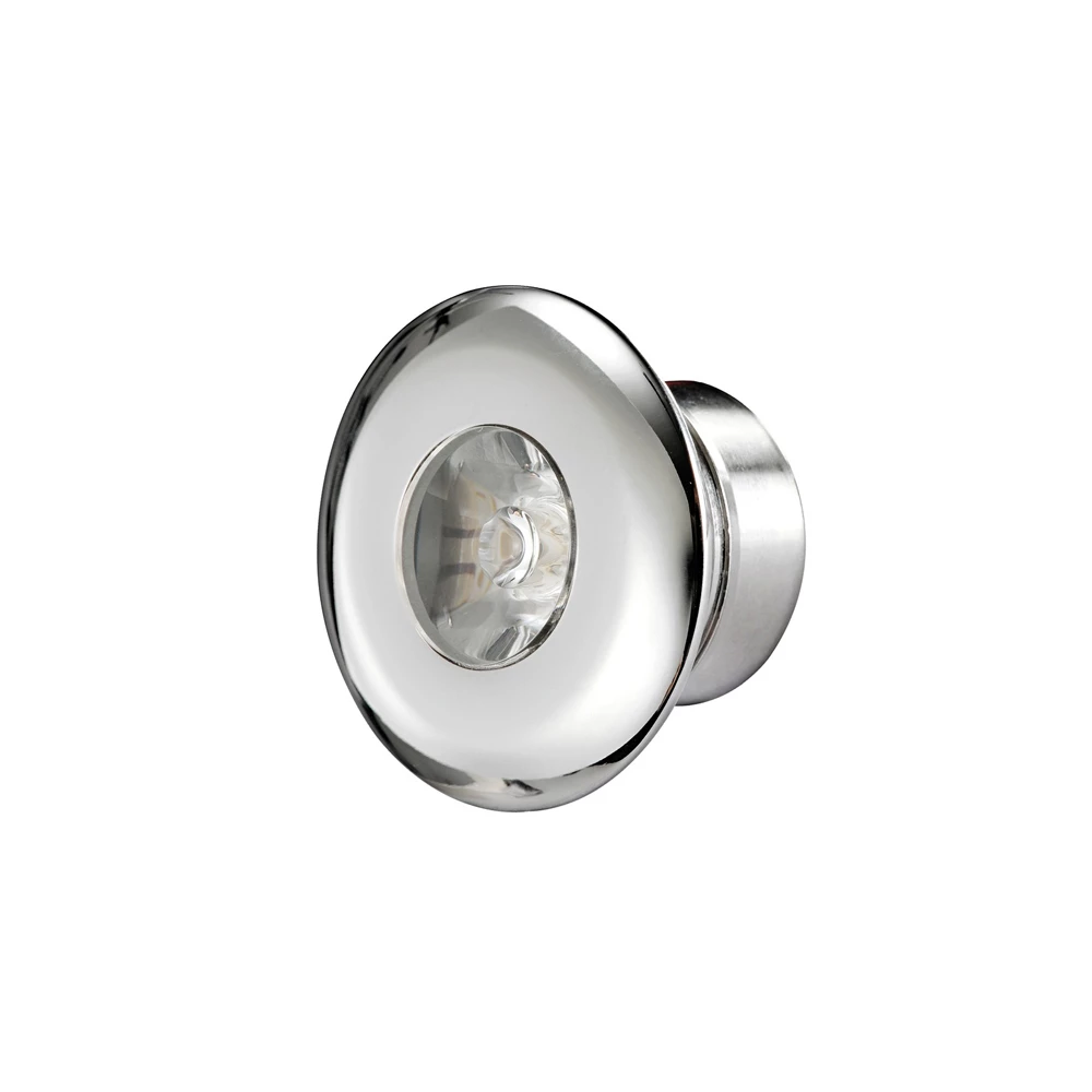 Osculati Stainless Steel LED Round Courtesy Light - White 