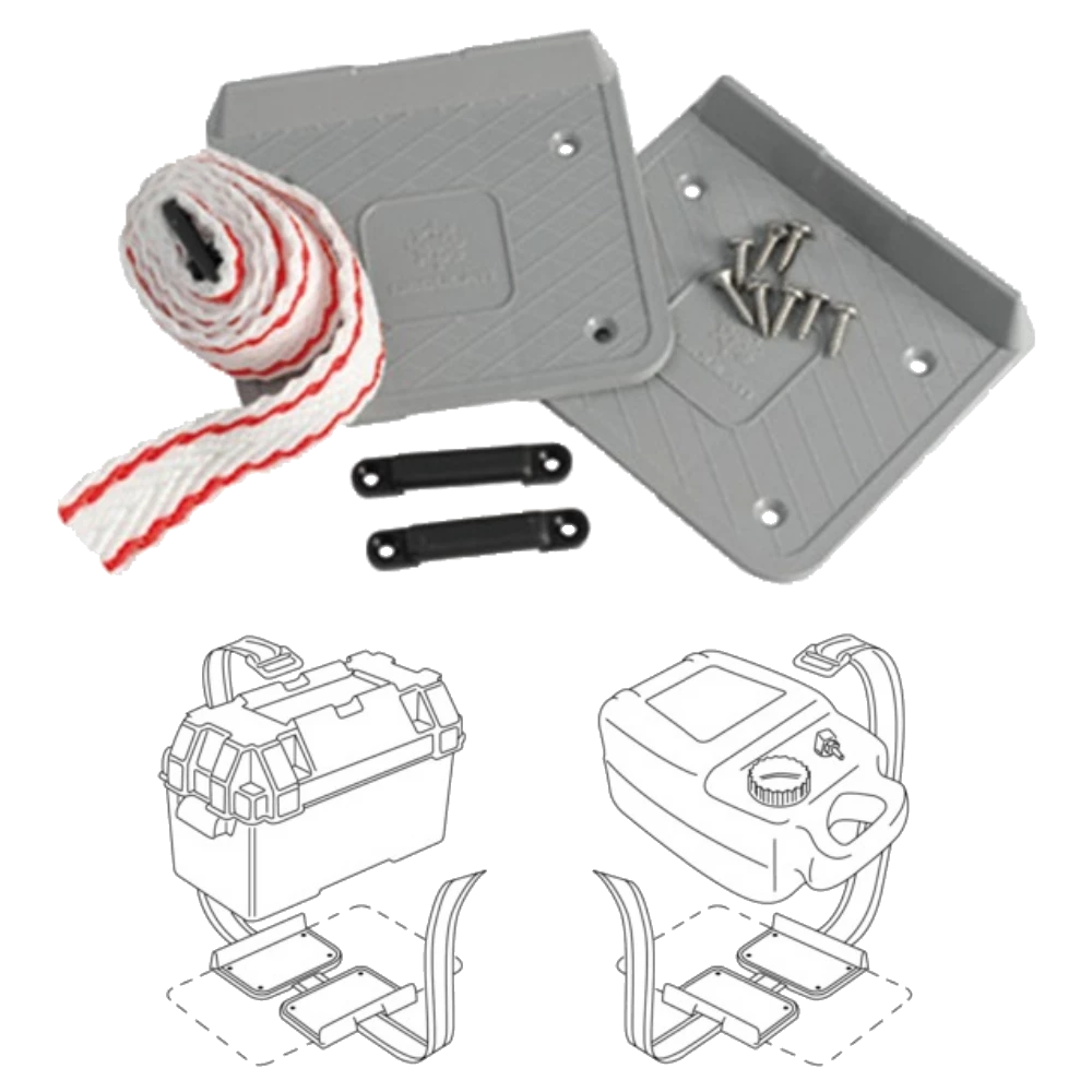 Battery Fixing Plates with Strap