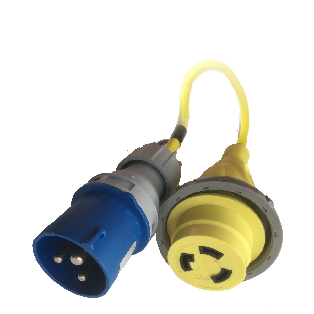 Marinco Compatible 16A Shore Power Adapter 1m