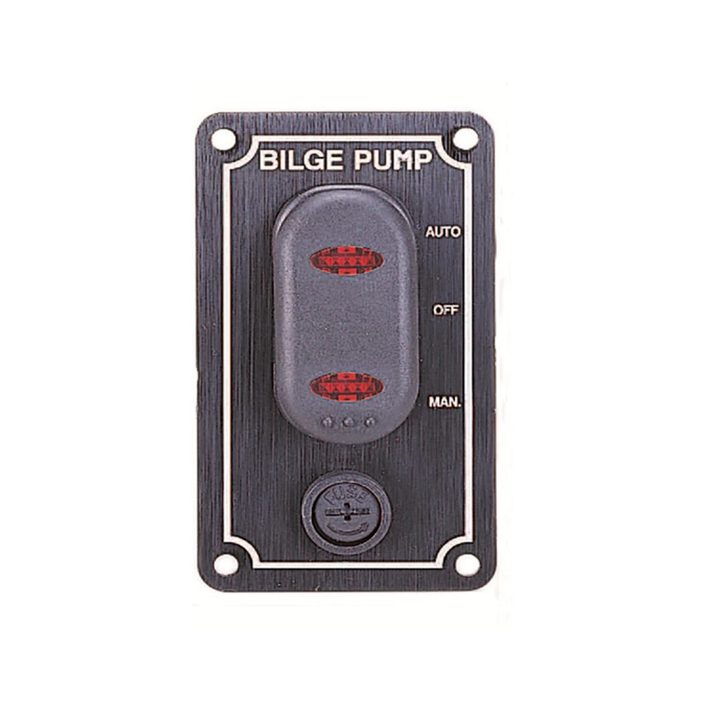 Force 4 Waterproof Bilge Pump Rocker Switch - Vertical