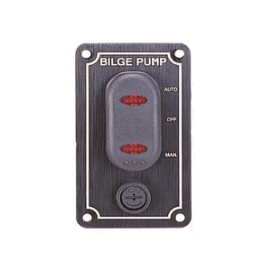 Force 4 Waterproof Bilge Pump Rocker Switch - Vertical