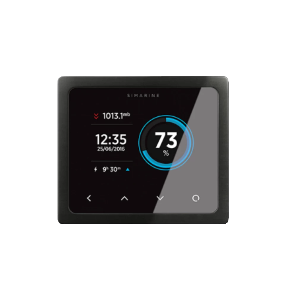 Simarine PICO Standard Display Black Panel Mount