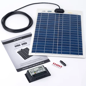 PV Logic 20w Flexi Solar Panel Kit with 10A Controller