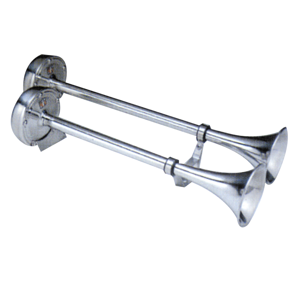 Double Trumpet Horn