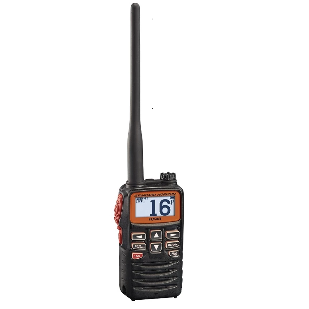 Standard Horizon HX40E Handheld VHF with FM Radio