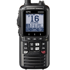 HX890e Floating DSC Handheld VHF Radio
