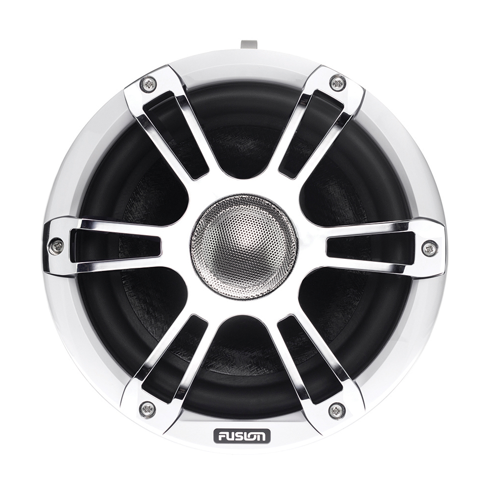 Signature 8.8 Wake Tower Sports Speakers Chrome White