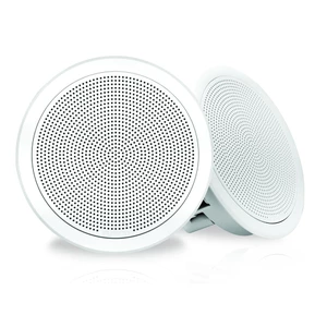 Fusion FM Series 7-7 200W Flush Mount Round Marine Speakers 