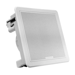 Fusion FM Series 7-7 200W Flush Mount Square Marine Speakers 