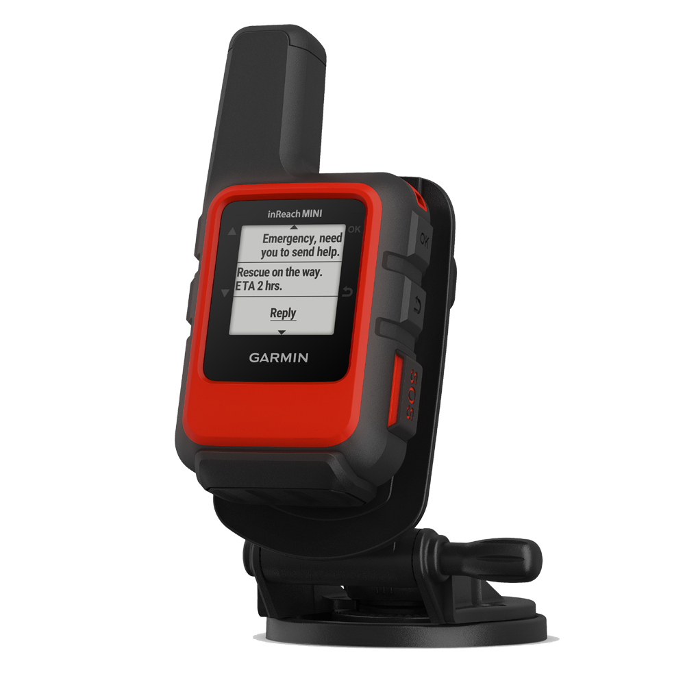 inReach Bundle Mini Satellite Communicator Marine Mount and Power cable