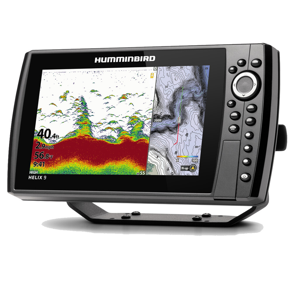 Helix 9 Chirp Mega SI Plus GPS G3N Fishfinder chartplotter Combo