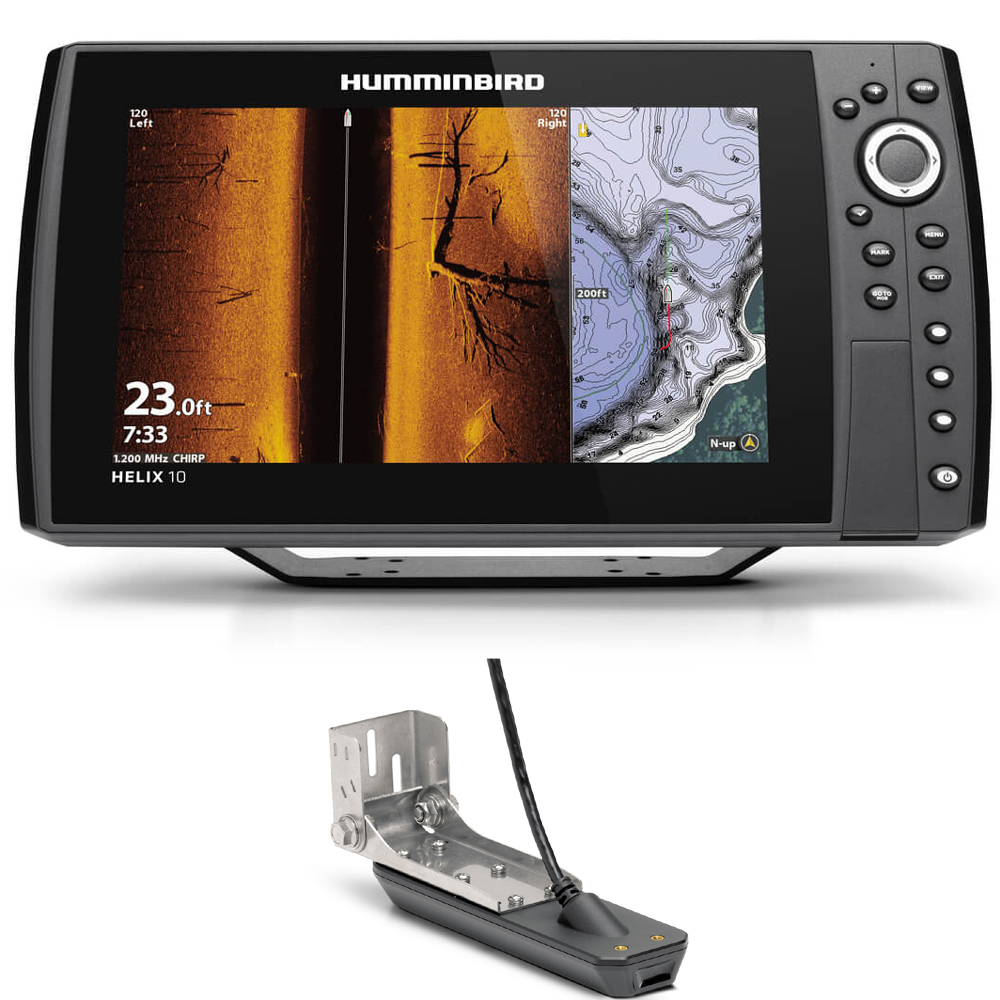 Helix 10 Chirp Mega SI Plus GPS G3N Fishfinder Chartplotter Combo