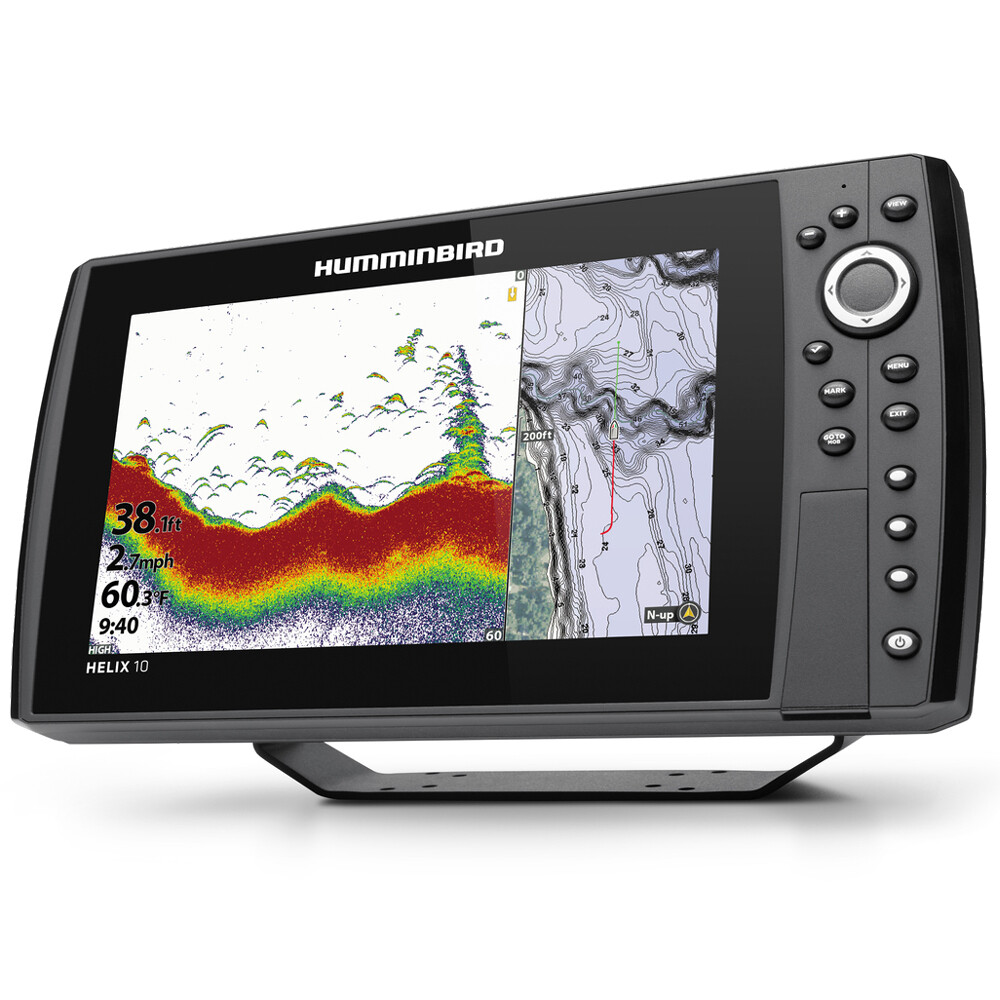 Helix 10 Chirp Mega SI Plus GPS G3N Fishfinder Chartplotter Combo