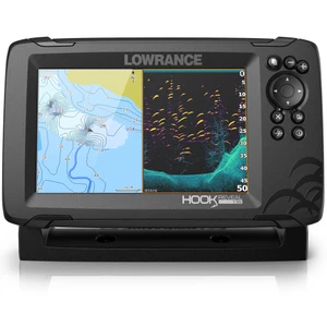 Lowrance Hook Reveal 7 50_200 HDI Chartplotter Fishfinder Combo
