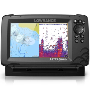Lowrance Hook Reveal 7 Tripleshot Chartplotter Fishfinder Combo 