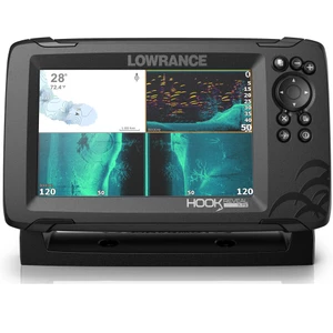 Lowrance Hook Reveal 7 Tripleshot Chartplotter Fishfinder Combo 