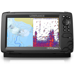 Hook Reveal 9 50_200 HDI Chartplotter Fishfinder Combo 