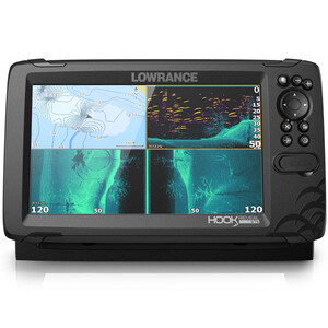 Hook Reveal 9 Tripleshot Chartplotter Fishfinder Combo