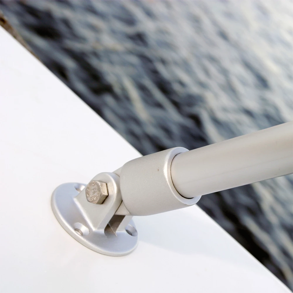 Strut End Fitting with Screw Down Base