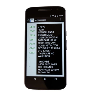 Nasa Bluetooth Navtex Receiver with H Vector Antenna