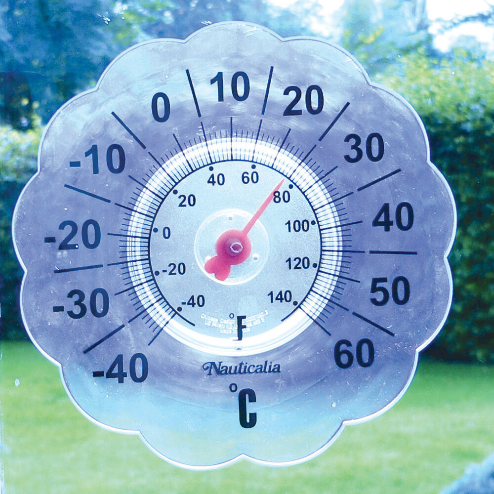 Window Pane Thermometer