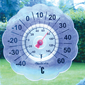 Window Pane Thermometer